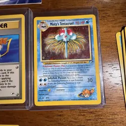 Pokemon OPENED Gym Heroes Misty Theme Deck! OPENED GREAT Condition - Image 2