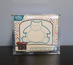 Pokemon 151 ETB ( Elite Trainer Box ) Scarlet & Violet (w/ Acrylic Case) - Image 1