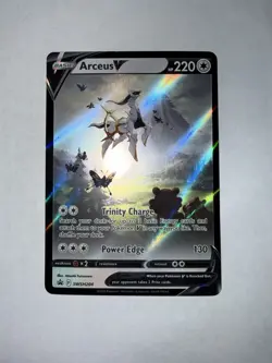 Pokemon Sword & Shield Arceus V SWSH204 Black Star Promo NM - Image 3