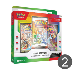 2x Pokemon: First Partner Illustration Collection Series 1 Ships 3/20/26 - Image 1