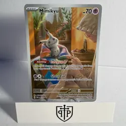 Pokemon TCG - Mimikyu 075 Scarlet & Violet - Black Star Promo Holo - NM - Image 1