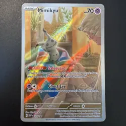 Pokemon TCG - Mimikyu 075 Scarlet & Violet - Black Star Promo Holo - NM - Image 3