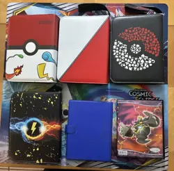 Vintage & Modern Pokemon Binders Charizard Charmander Pikachu Mewtwo - Image 2