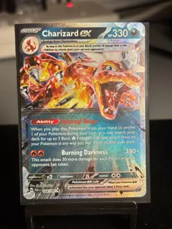 Charizard ex - 054/091 Double Rare SV: Paldean Fates Pokemon TCG - Image 1
