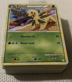 Pokemon Complete Com/Unc HGSS Base Set 35-104 NM/LP - Image 1