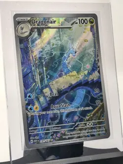 2023 Pokemon TCG Scarlet & Violet 151 Dragonair 181/165 Illustration Rare NM - Image 5