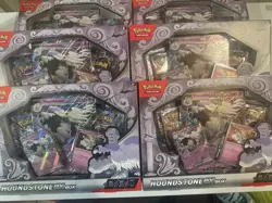 POKEMON HOUNDSTONE EX TCG BOX SEALED LOT X7 STELLAR CROWN TWILIGHT TEMPORAL PRO - Image 1