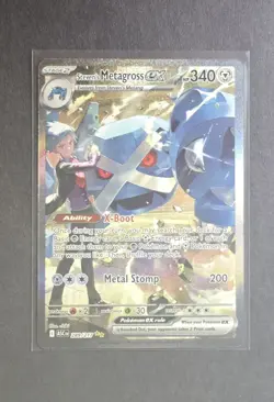 Pokemon Steven's Metagross EX SIR Secret Illustration Rare #289 Ascended Heroes - Image 2
