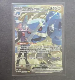 Pokemon Steven's Metagross EX SIR Secret Illustration Rare #289 Ascended Heroes - Image 3