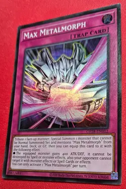 1x Yu-Gi-Oh! Max Metalmorph - OP28-EN012 - Super Rare - NM - Image 1