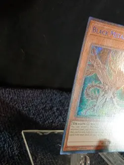 Yu-Gi-Oh Black Metal Dragon RA04 1st Edition Secret Rare Light Played - Image 2