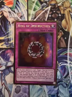 Ring of Destruction PGL2-EN063 Premium Gold: Return of the Bling LP - Image 1