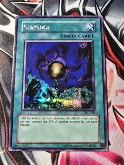 Yugioh! Riryoku TSC-002 Parallel Secret Rare - NM - Image 1