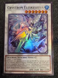 Crystron Eleskeletus OP30-EN008 OTS Tournament Pack 30 Super Rare Near Mint NM - Image 1