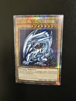 *** BLUE-EYES WHITE DRAGON *** QUARTER CENTURY SECRET RARE MP24-EN001 YUGIOH! - Image 1