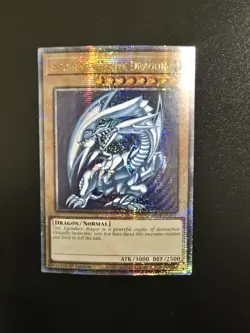 *** BLUE-EYES WHITE DRAGON *** QUARTER CENTURY SECRET RARE MP24-EN001 YUGIOH! - Image 2