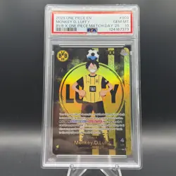 2025 One Piece BVB Match Day MONKEY D LUFFY PSA 10 SSP JK3 - Image 1