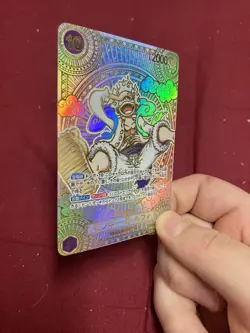 2025 ONE PIECE JAPANESE OP11-A FIST OF DIVINE SPEED #119 MONKEY D. LUFFY - Image 2