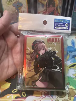 Illustration Next turn Goddess of Victory: Nikke Rapi sleeves 80 ct new sealed - Image 1