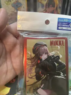 Illustration Next turn Goddess of Victory: Nikke Rapi sleeves 80 ct new sealed - Image 2