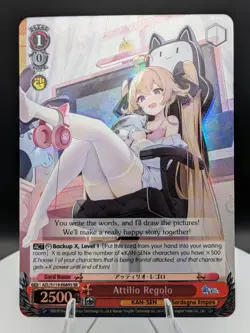 Weiss Schwarz Azur Lane Vol. 2: Attilio Regolo SR (NM) English - Image 1