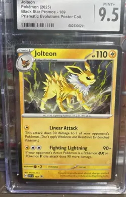 Pokemon graded card lot of 2 Gem Mint CGC 1 PSA 10 🔥 Eevee evolution lot 🔥 - Image 4