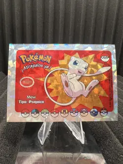 Mew #151 - Cracked Ice - Who's That Pokemon 2025 - Pokemon Card NM - Image 1