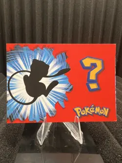 Mew #151 - Cracked Ice - Who's That Pokemon 2025 - Pokemon Card NM - Image 2