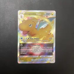Pokemon TCG Dragonite VSTAR Holo Ultra Rare Card 050/078 - Image 1