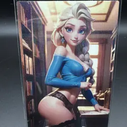 Elsa Frozen Anime Waifu Card Doujin ACG Goddess Holo - Image 2