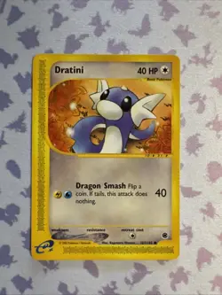 Dratini 107/165 Expedition Base Set 2002 Vintage Pokemon Card NM - Image 1