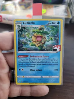 Pokemon Ludicolo 034/203 Prize Pack Series Cards Regular - Image 3