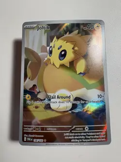 Pokemon TCG Joltik Card Paradox Rift 196/182 Yamper Cute Minty Illustration Rare - Image 1