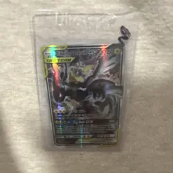 Pikachu & Zekrom GX TAG TEAM Holo SM168 240HP Pokemon Card - Image 1