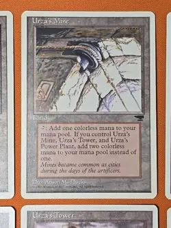 1995 MAGIC THE GATHERING CHRONICLES LAND LOT (17 CARDS) LIGHT TO MODERATE PLAY - Image 3