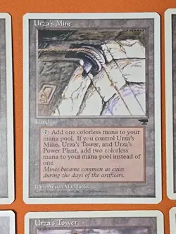 1995 MAGIC THE GATHERING CHRONICLES LAND LOT (17 CARDS) LIGHT TO MODERATE PLAY - Image 4