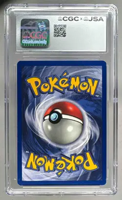 Matthew Sussman 2000 Pokemon Gym Challenge 1st Meowth VA on Card Auto CGC AUTH - Image 2