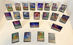 Disney Lorcana 10 Promo & 12 Play Promo Cards Mix Lot (Seasons 3-9) - NM - Image 1