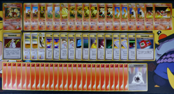 LP/HP Japanese COMPLETE Pokemon 64-Card BLAINE CITY GYM Theme DECK Set Guren - Image 1