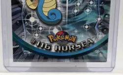 HORSEA #116 - Topps Blue Logo - 1st TV Animation - NON-HOLO POKEMON CARD - NM - Image 3