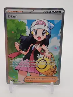 Pokemon Dawn 118/94 Full Art 2025 TCG Phantasmal Flames English Card NM - Image 1