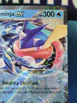 Greninja ex SVP054 Black Star Promo Holo Rare Pokemon TCG Card NM - Image 3