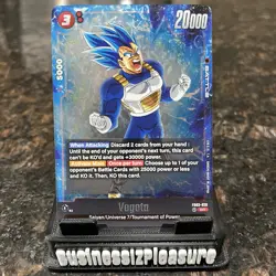 Vegeta FB03-020 Super Rare Foil Fusion World Dragon Ball Super Card Game | NM - Image 1