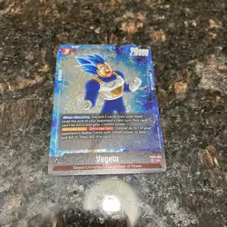 Vegeta FB03-020 Super Rare Foil Fusion World Dragon Ball Super Card Game | NM - Image 4