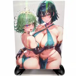 One Punch Man Tatsumaki Fubuki Sexy Anime Waifu Girl Lewd Goddess Story Art Card - Image 2