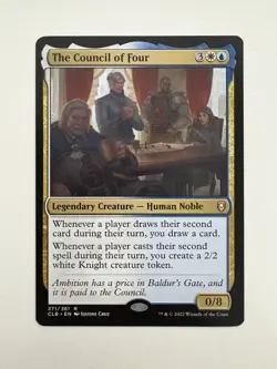 The Council of Four MTG Magic the Gathering Card NM Near Mint CLB - Image 1