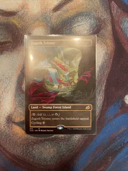 Zagoth Triome (Showcase) Ikoria: Lair of Behemoths NM Pack Fresh - Image 1