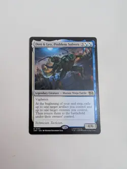 MTG - Don & Leo, Problem Solvers - Teenage Mutant Ninja Turtles NM/M Condition - Image 1