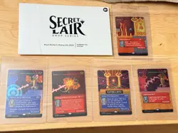 MTG Magic Secret Lair Pixel Perfect Extra Life 2024 Rainbow FOIL, Pack To Sleeve - Image 1