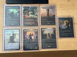 MTG MAGIC SECRET LAIR BLACK PANTHER 2024 RAINBOW FOIL FULL SET, PACK TO SLEEVE - Image 2